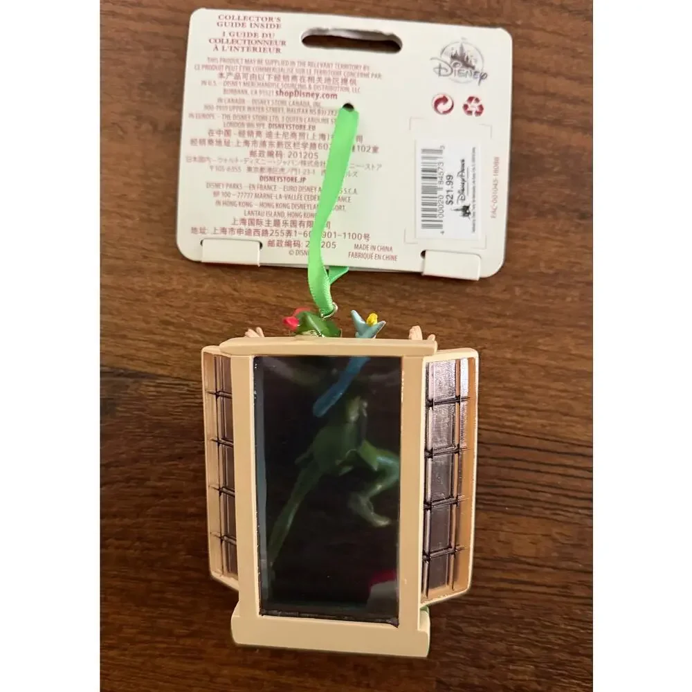 Disney Sketchbook PETER PAN & TINKER BELL 2018 Ornament NWT